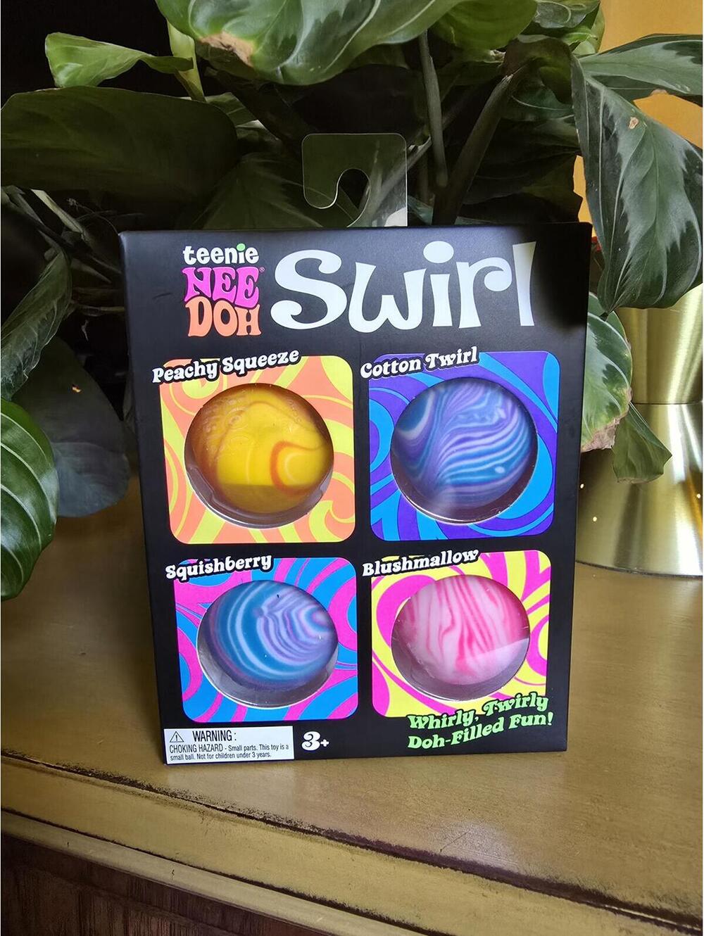NIB Needoh Swirls 4-Pack